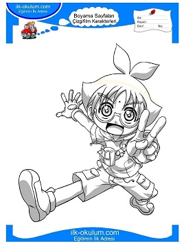 Çocuklar İçin Bakugan Boyama Sayfaları 